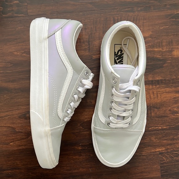 Iridescent Vans Sneakers Sz9US - Picture 1 of 10